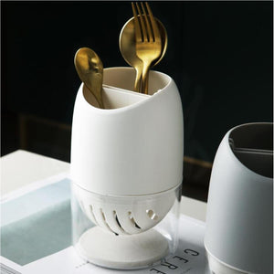 Nordic Self-Draining Utensil Rack