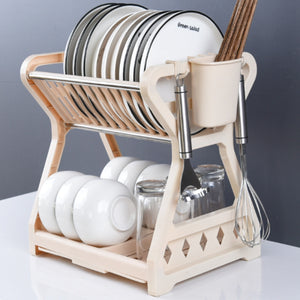 Kitchen Utensil Drying & Draining Rack