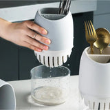 Nordic Self-Draining Utensil Rack