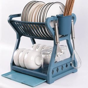 Kitchen Utensil Drying & Draining Rack